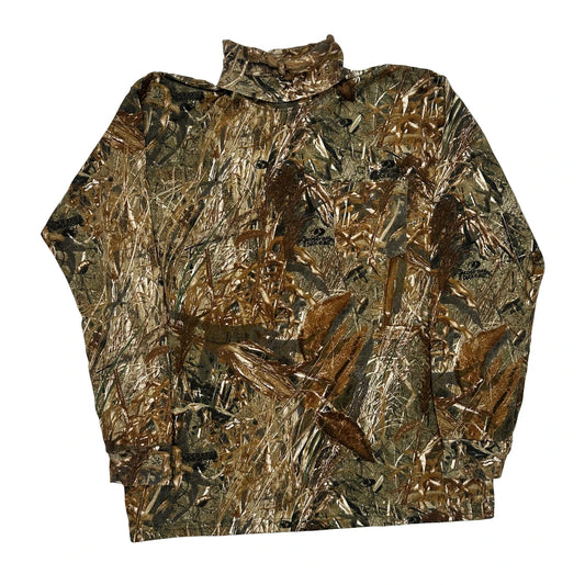 Paramount Outdoors Camo Long Sleeve T-Shirt - Large Camo Cotton