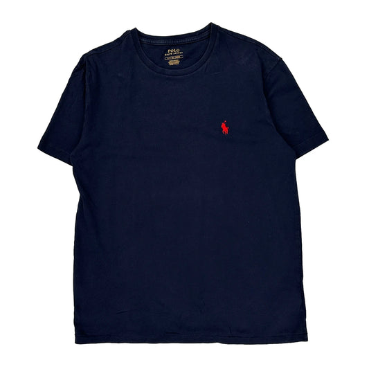 Polo By Ralph Lauren T-Shirt - Small Navy Cotton