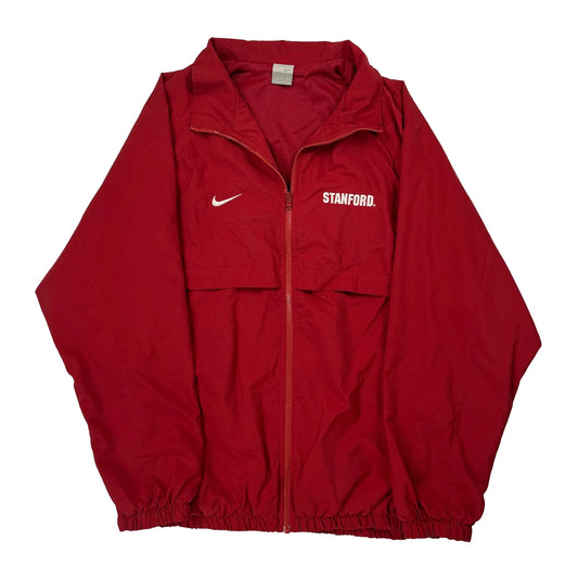 Stanford Nike Windbreaker - 2XL Red Polyester
