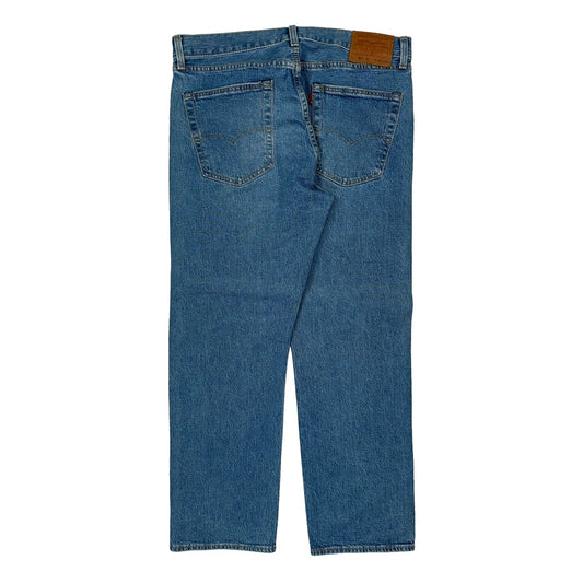 501 Levis Jeans - 36W 30L Blue Cotton