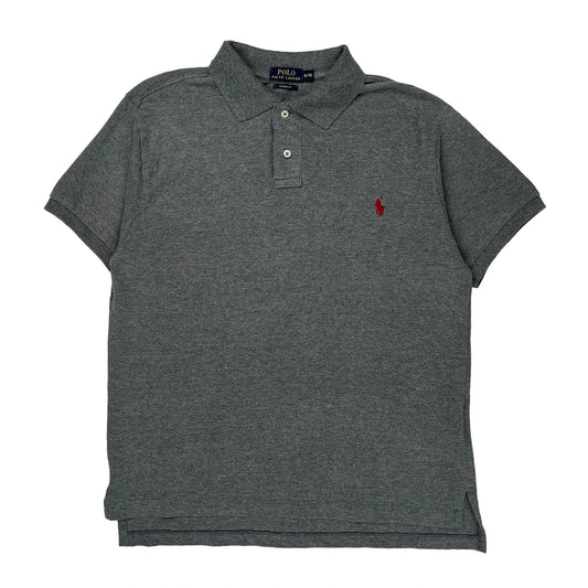 Polo By Ralph Lauren Polo Shirt - XL Grey Cotton
