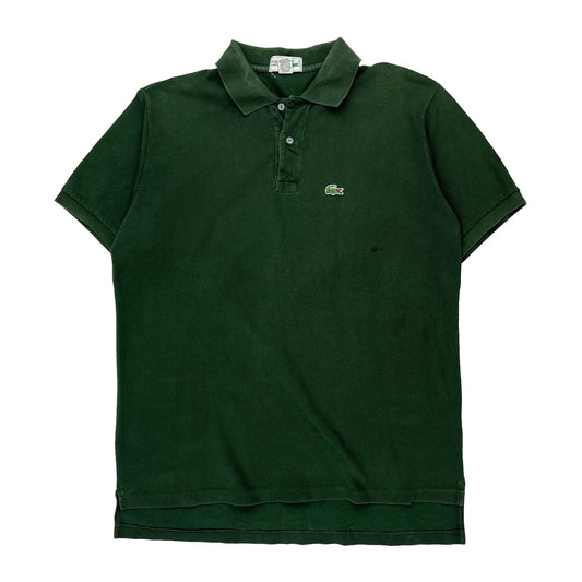 Lacoste Polo Shirt - Large Green Cotton