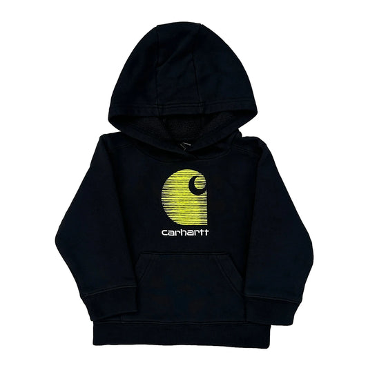 Age 2 Carhartt Hoodie - 2XS Black Cotton