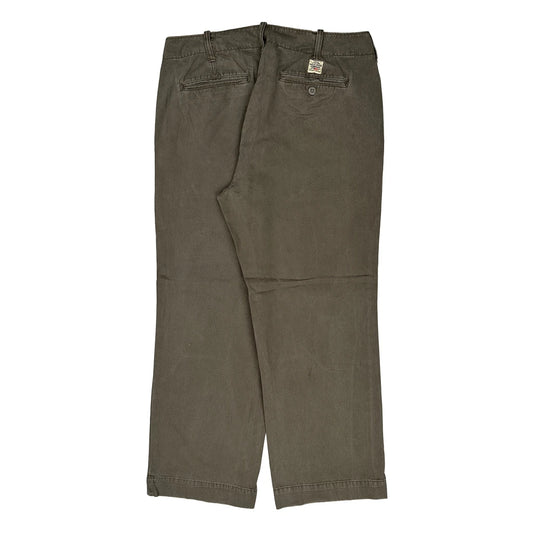 Vintage Dockers Trousers - 36W 30L Grey Cotton