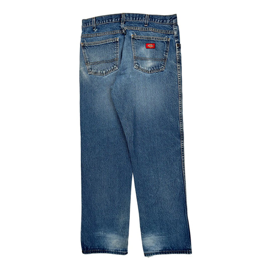Dickies Jeans - 34W 32L Blue Cotton