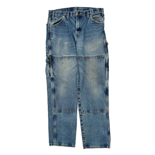 Dickies Carpenter Jeans - 32W 32L Blue Cotton