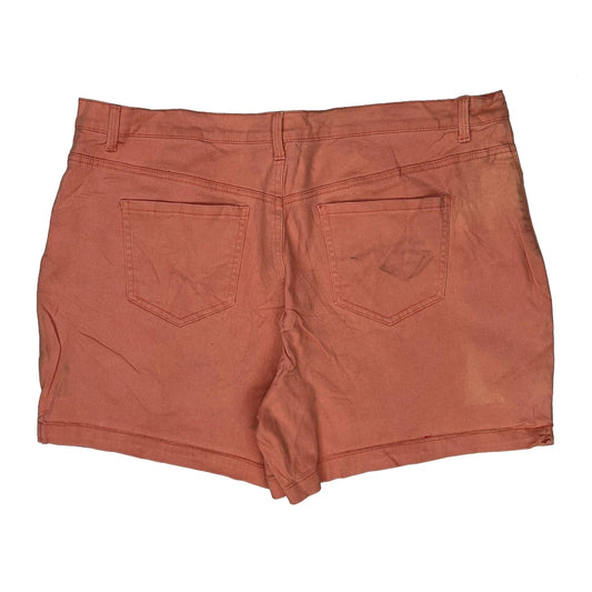 Unbranded Shorts - 42W UK 22 Orange Cotton
