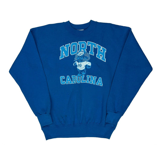 Vintage Unc, Made In USA Lee College Sweatshirt - XL Blue Cotton