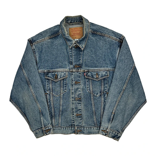 Levis Denim Jacket - Medium Blue Cotton