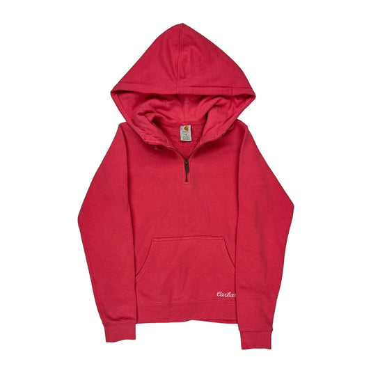 Carhartt Hoodie - XS Red Cotton