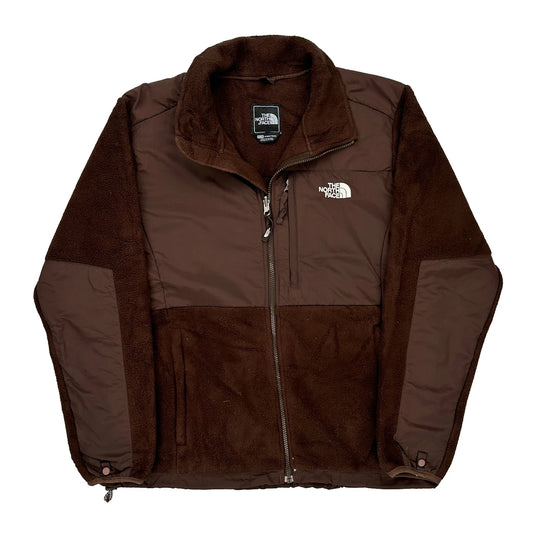 The North Face Fleece Jacket - XL Brown Polyester