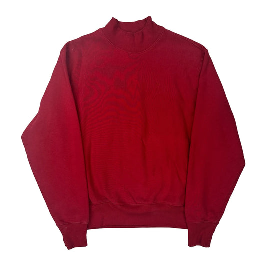 Reverse Weave Champion Sweatshirt - Medium Red Cotton Blend