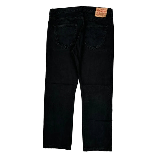 501 Levis Jeans - 34W 32L Black Cotton
