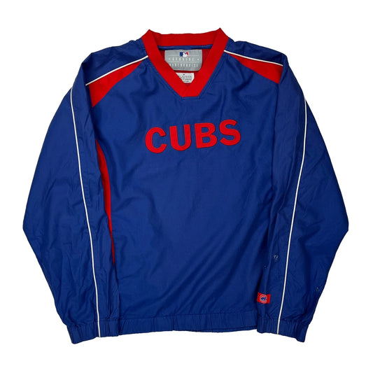 Cubs Mlb Windbreaker - Medium Blue Polyester
