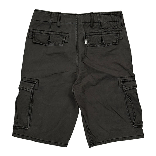 American Eagle Cargo Shorts - 29W 10L Grey Cotton