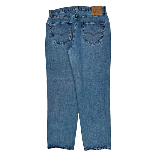 550 Levis Jeans - 36W 34L Blue Cotton
