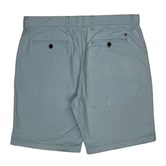 Tommy Hilfiger Chino Shorts - 36W 9L Blue Cotton