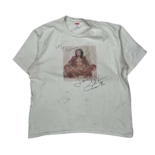 Lil Kim Supreme Graphic T-Shirt - XL White Cotton