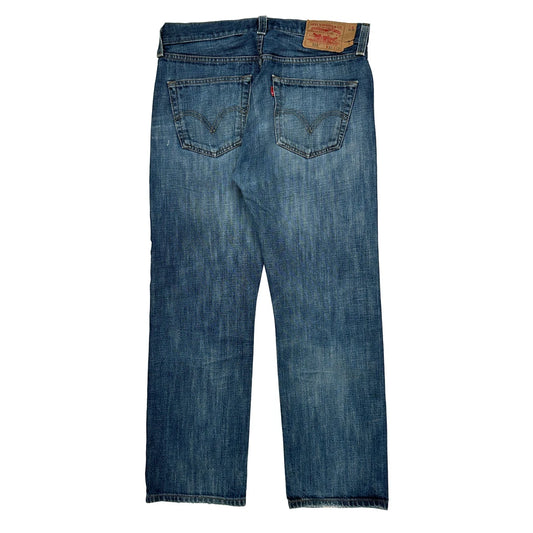 501 Levis Jeans - 32W 30L Blue Cotton