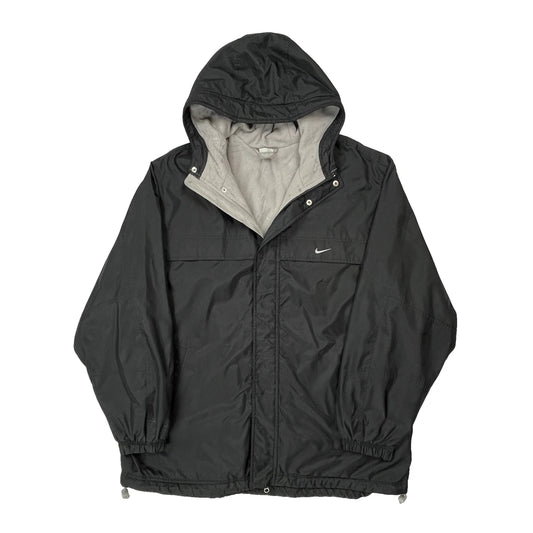 Vintage Nike Windbreaker - XL Black Polyester