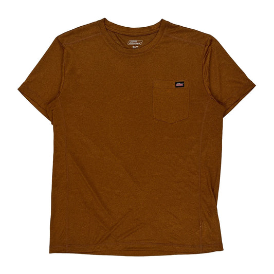 Dickies Tall T-Shirt - XL Brown Polyester