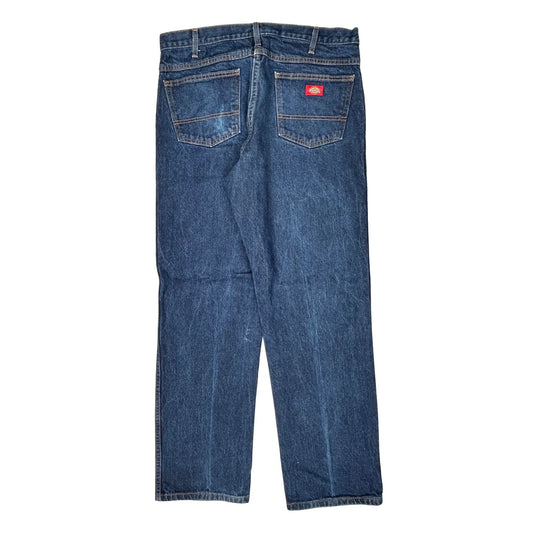 Dickies Jeans - 36W 32L Blue Cotton
