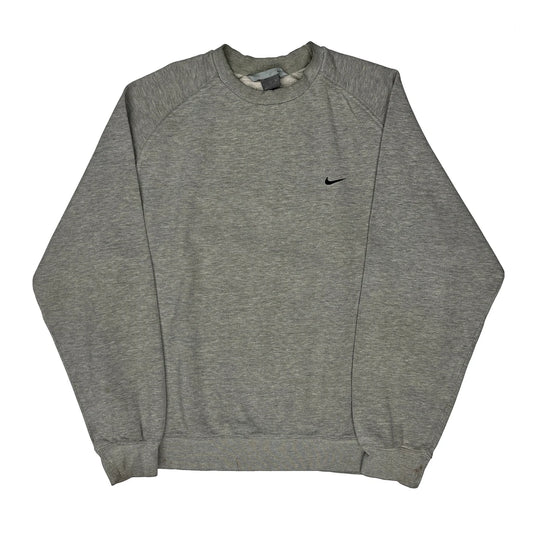 Nike Sweatshirt - XL Grey Cotton