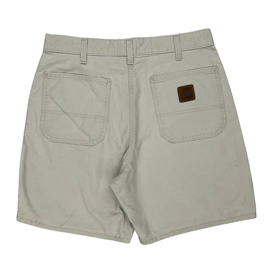 Carhartt Shorts - 32W 7L Beige Cotton