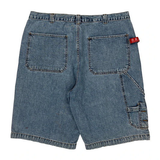 Replay Denim Shorts - 34W 11L Blue Denim