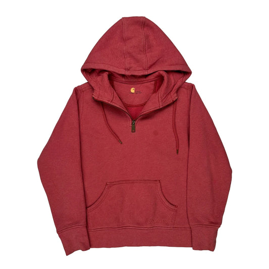 Carhartt Hoodie - Large Red Cotton