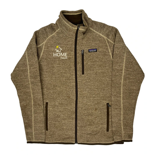 Patagonia Fleece - Large Brown Polyester