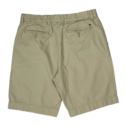 Vintage Tommy Hilfiger Chino Shorts - 32W 9L Beige Cotton