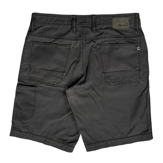 Vintage Marmot Shorts - 34W 10L Grey Cotton