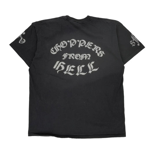 Choppers From Hell Anvil Single Stitch T-Shirt - XL Black Cotton