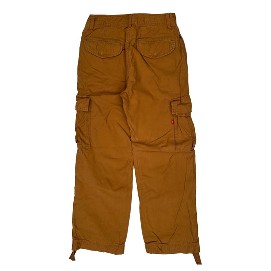 Vintage Levis Cargo Trousers - 29W 32L Brown Cotton