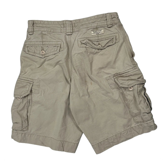 Vintage Polo By Ralph Lauren Cargo Shorts - 28W 10L Beige Cotton
