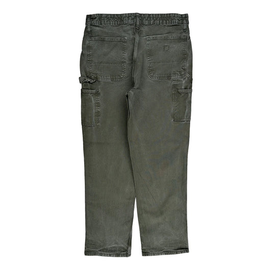 American Eagle Carpenter Trousers - 34W 30L Grey Cotton