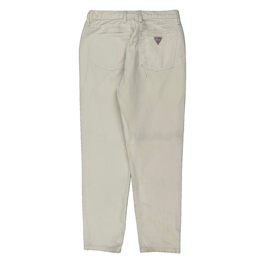 Guess Jeans - 30W UK 10 White Cotton