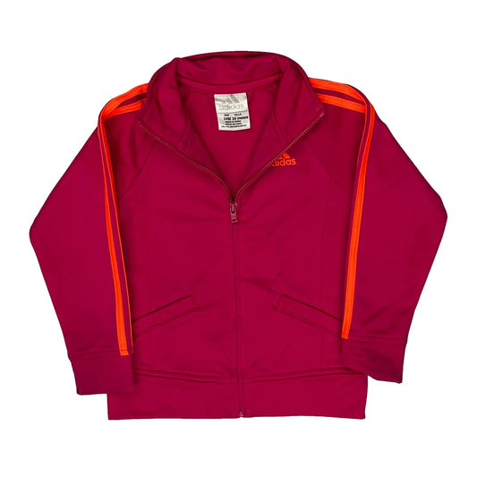 Vintage Age 24 Months Adidas Track Jacket - 2XS Pink Polyester