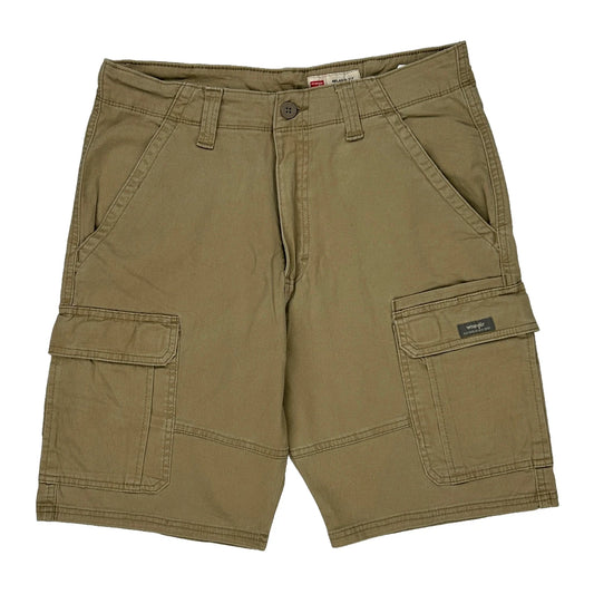 Wrangler Cargo Shorts - 32W 10L Khaki Cotton