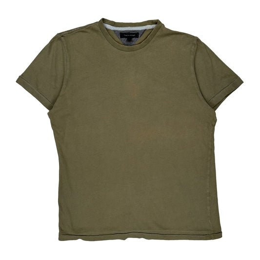 Tommy Hilfiger T-Shirt - XL Khaki Cotton
