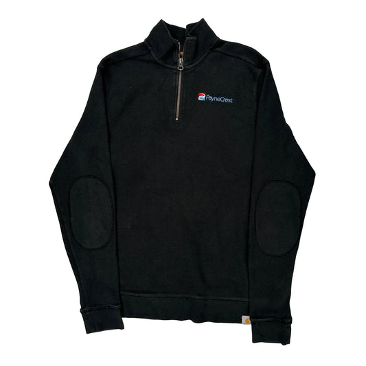 Carhartt 1/4 Zip - Medium Black Cotton