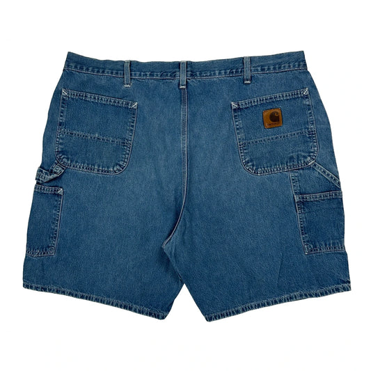 Vintage Carhartt Carpenter Shorts - 42W 8L Blue Denim