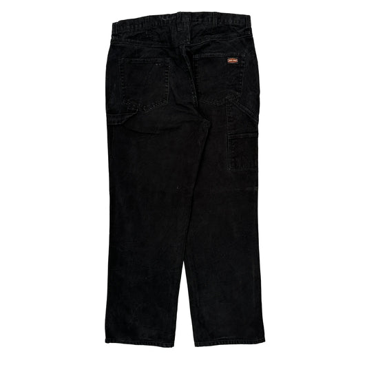 Jesse James Carpenter Trousers - 34W 30L Black Cotton