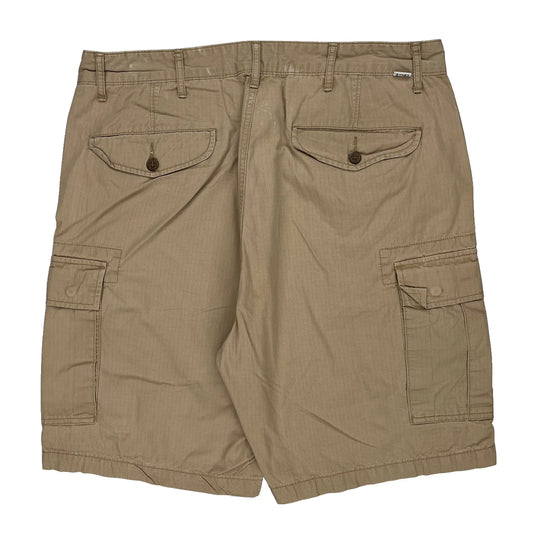 Levis Cargo Shorts - 38W 10L Beige Cotton