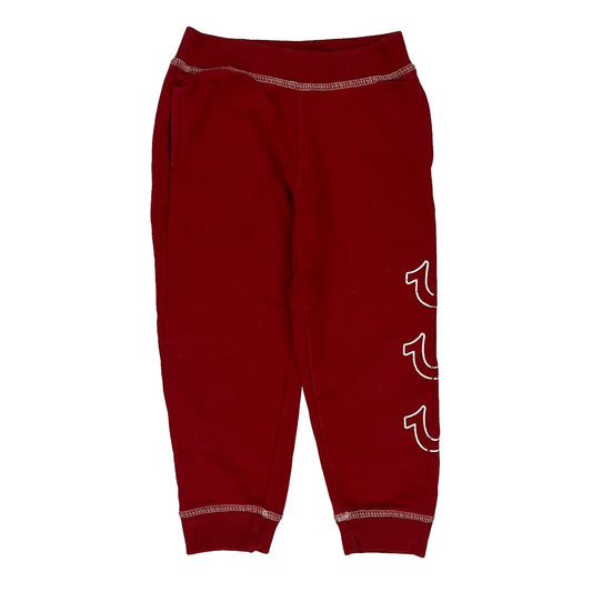 Age 4 True Religion Joggers - 2XS Red Cotton