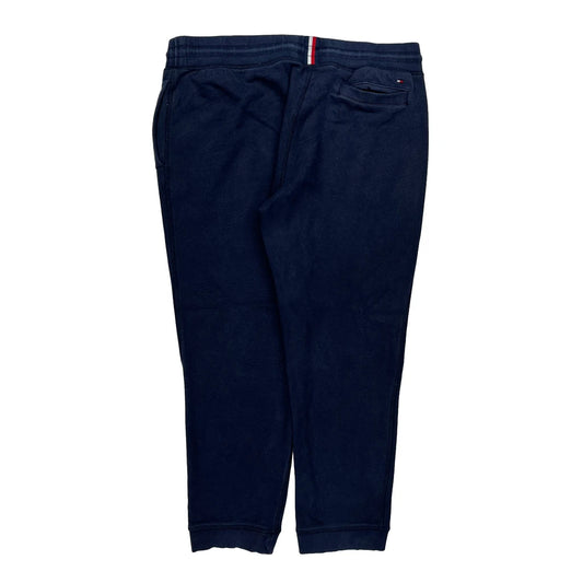 Vintage Tommy Hilfiger Joggers - Large Navy Cotton