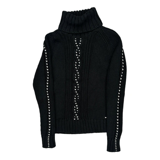 Tommy Hilfiger Jumper - Large Black Wool