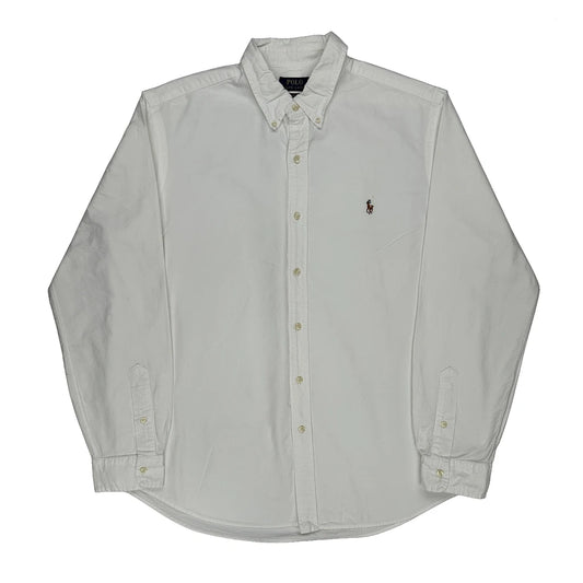 Polo By Ralph Lauren Shirt - XL White Cotton