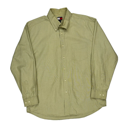 Tommy Hilfiger Shirt - XL Green Cotton